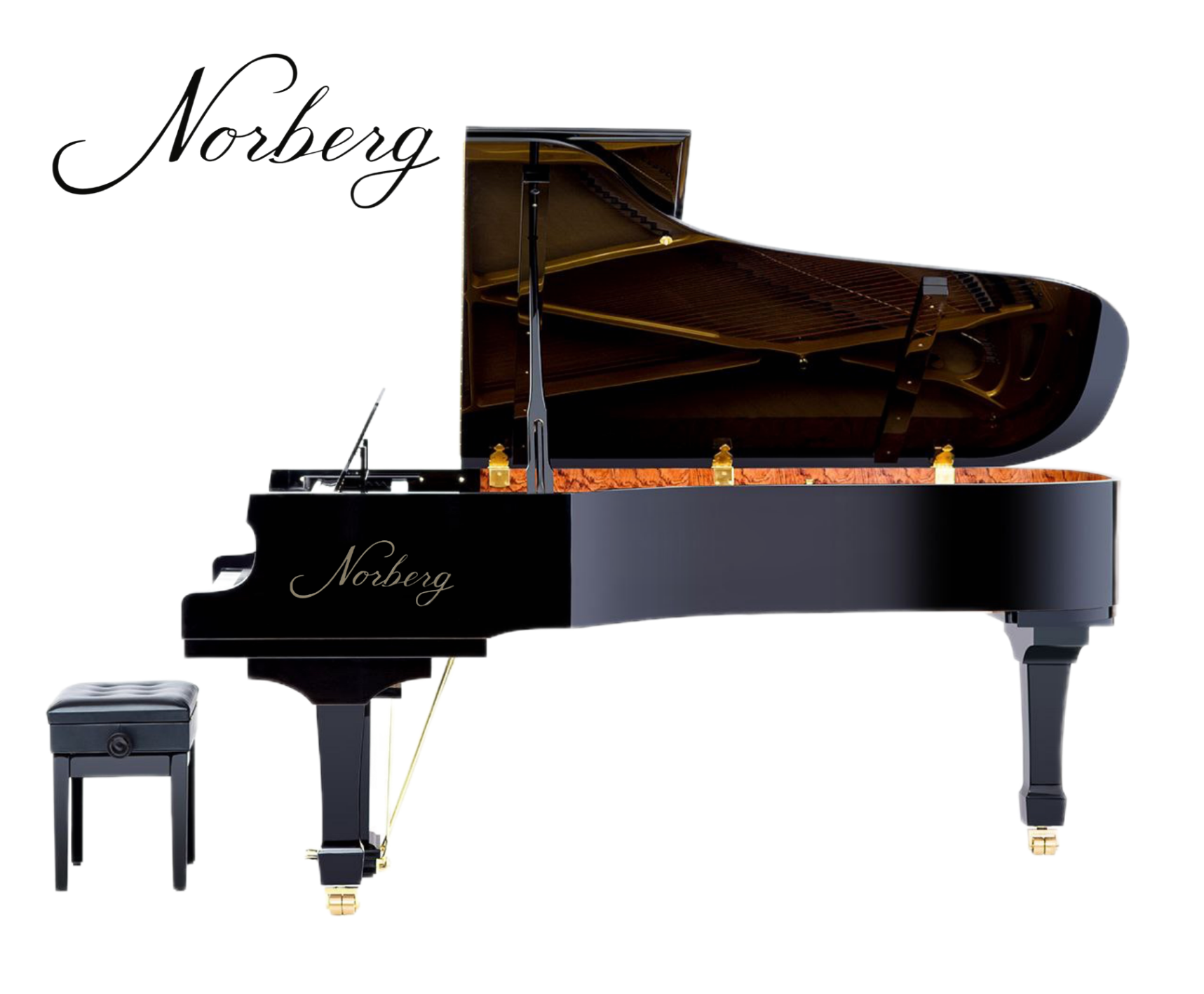 A grand piano from the Norberg collection